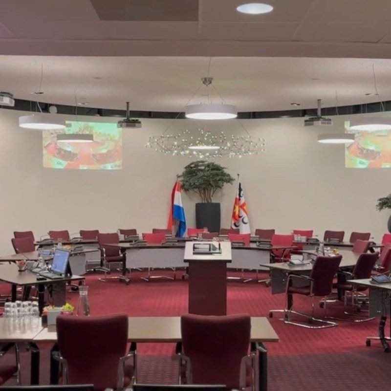 Foto raadzaal Krimpenerwaard