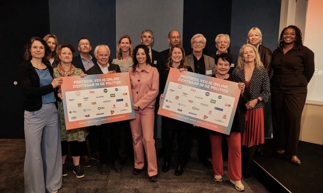 Protocol ‘Veilig online zichtbaar in de politiek’ breed ondertekend 