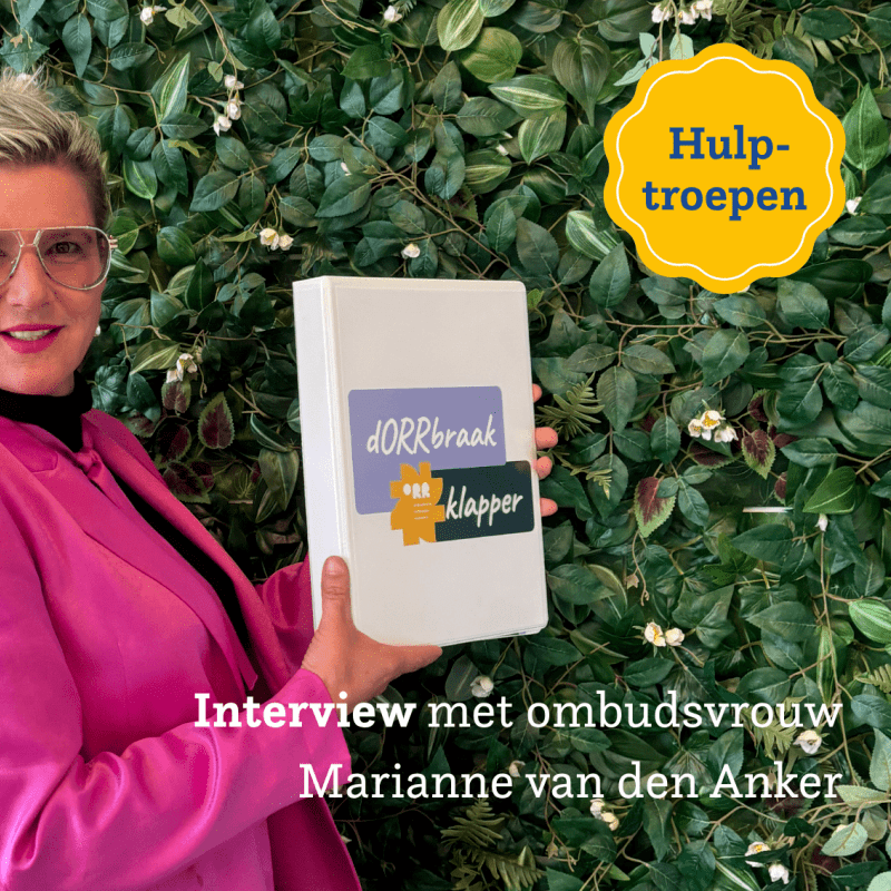 Interview Marianne van den Anker