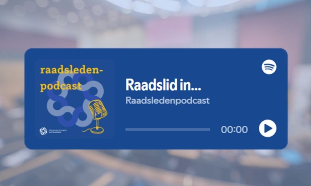 Nederlandse Vereniging voor Raadsleden lanceert… een eigen podcast