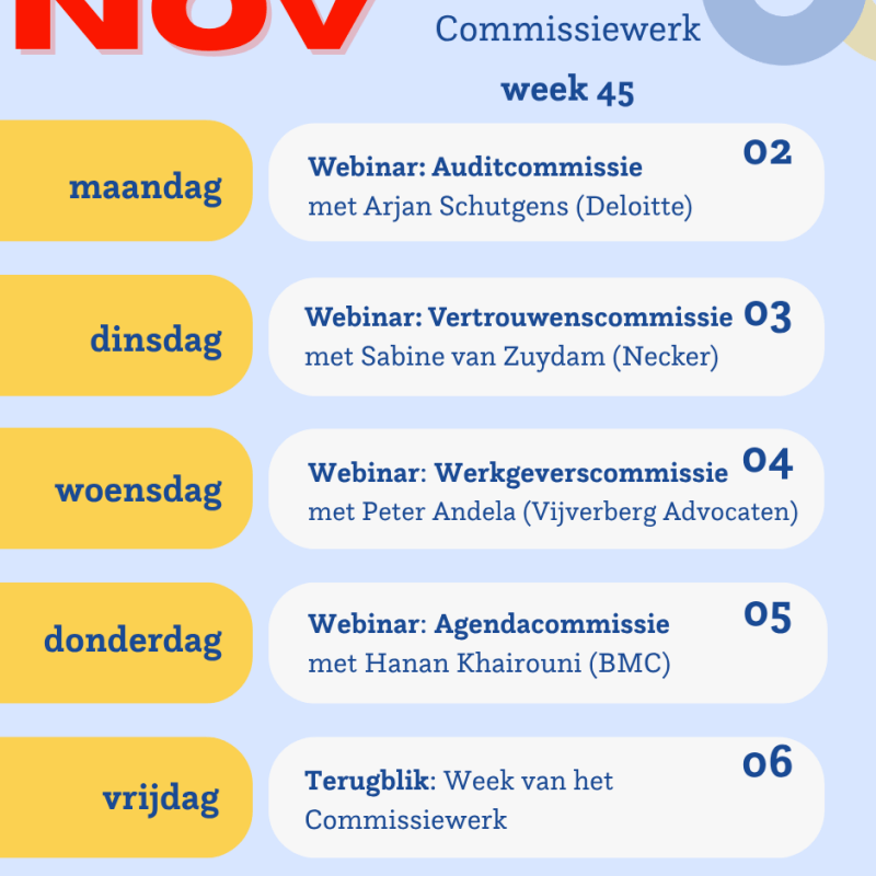 Week van het Commissiewerk 2