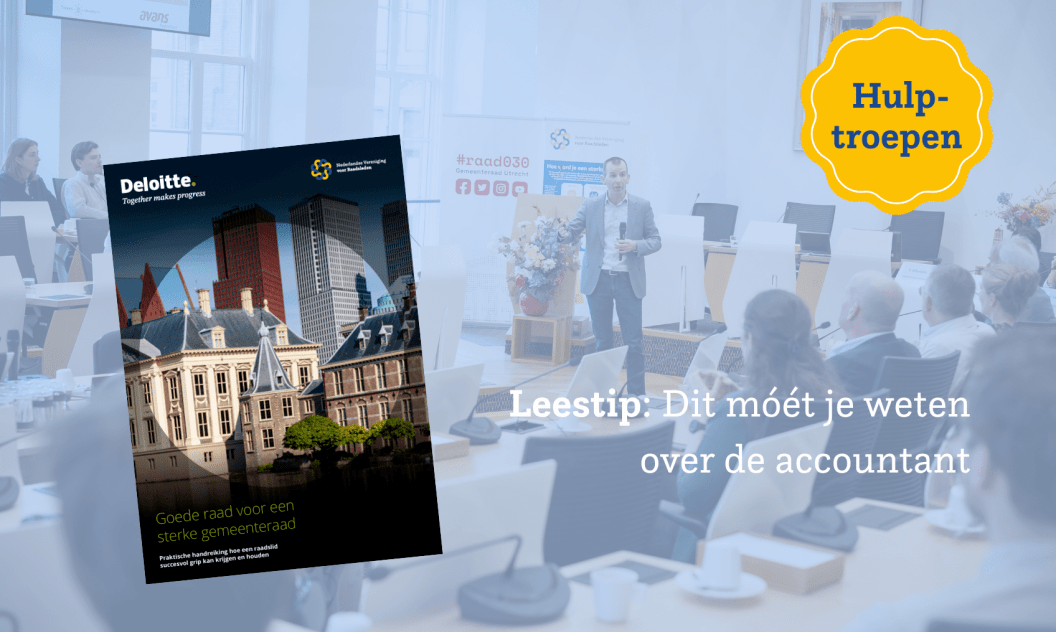 Leestip: Raadsledenboek over de accountant