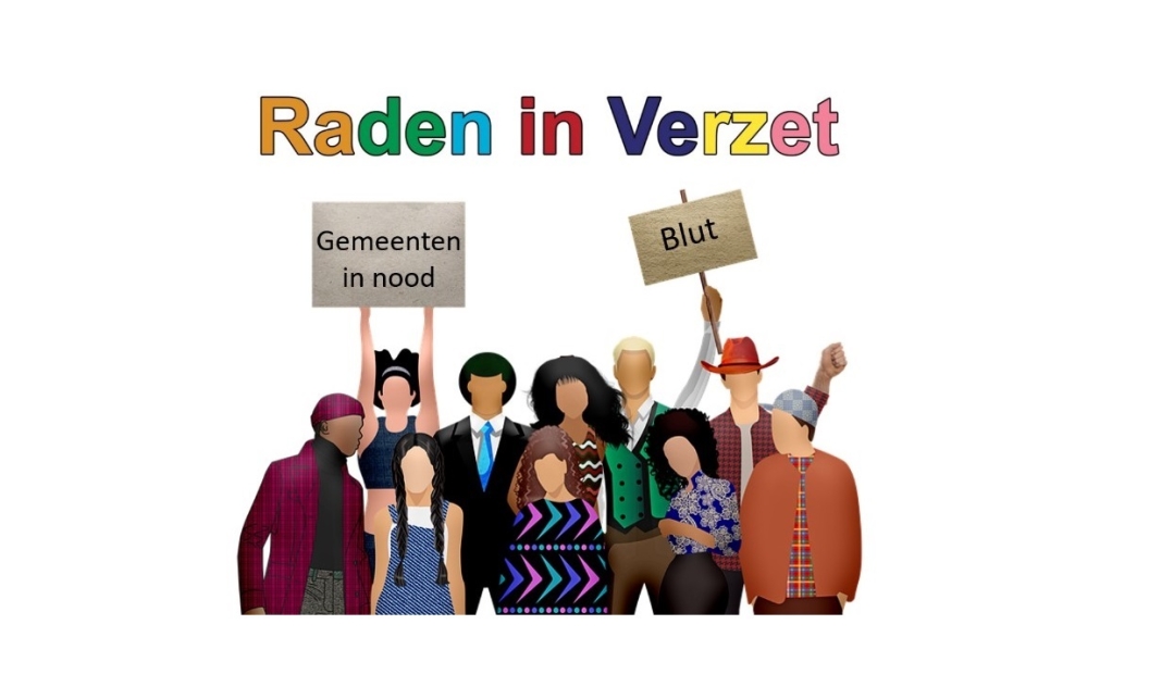 Raden in Verzet bijeen in actie over financiële tekorten