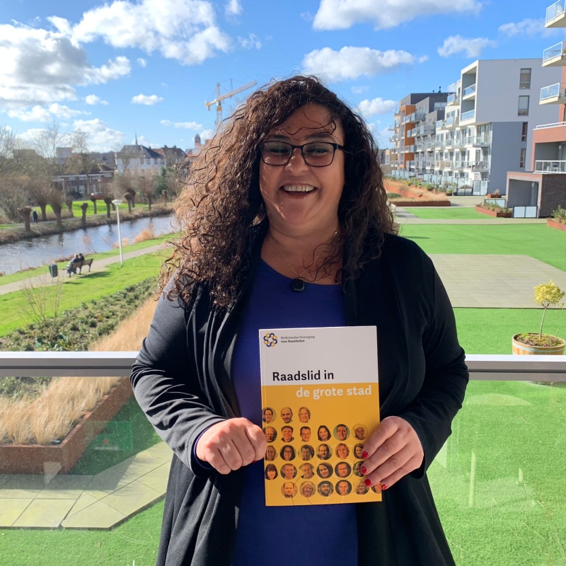 Fatima Achahboun in de bundel "Raadslid in de grote stad"