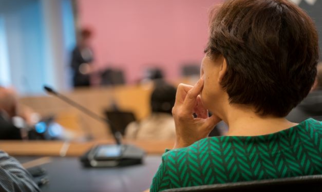 Gekozen vicevoorzitter in opmars