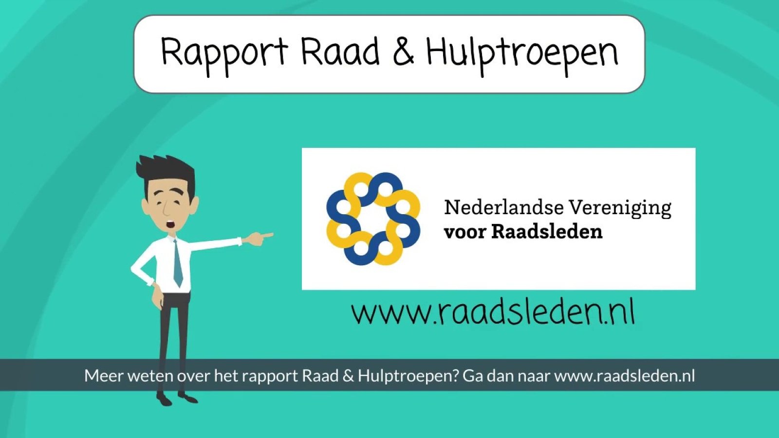 Wat doen de hulptroepen van de raad?
